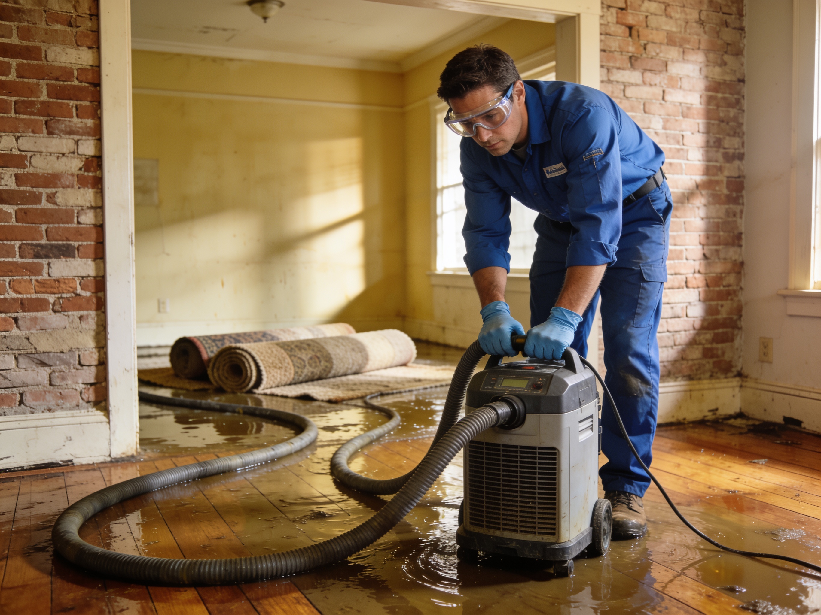 water damage work by louisiana water damage restoration repair in New Orleans, Louisiana