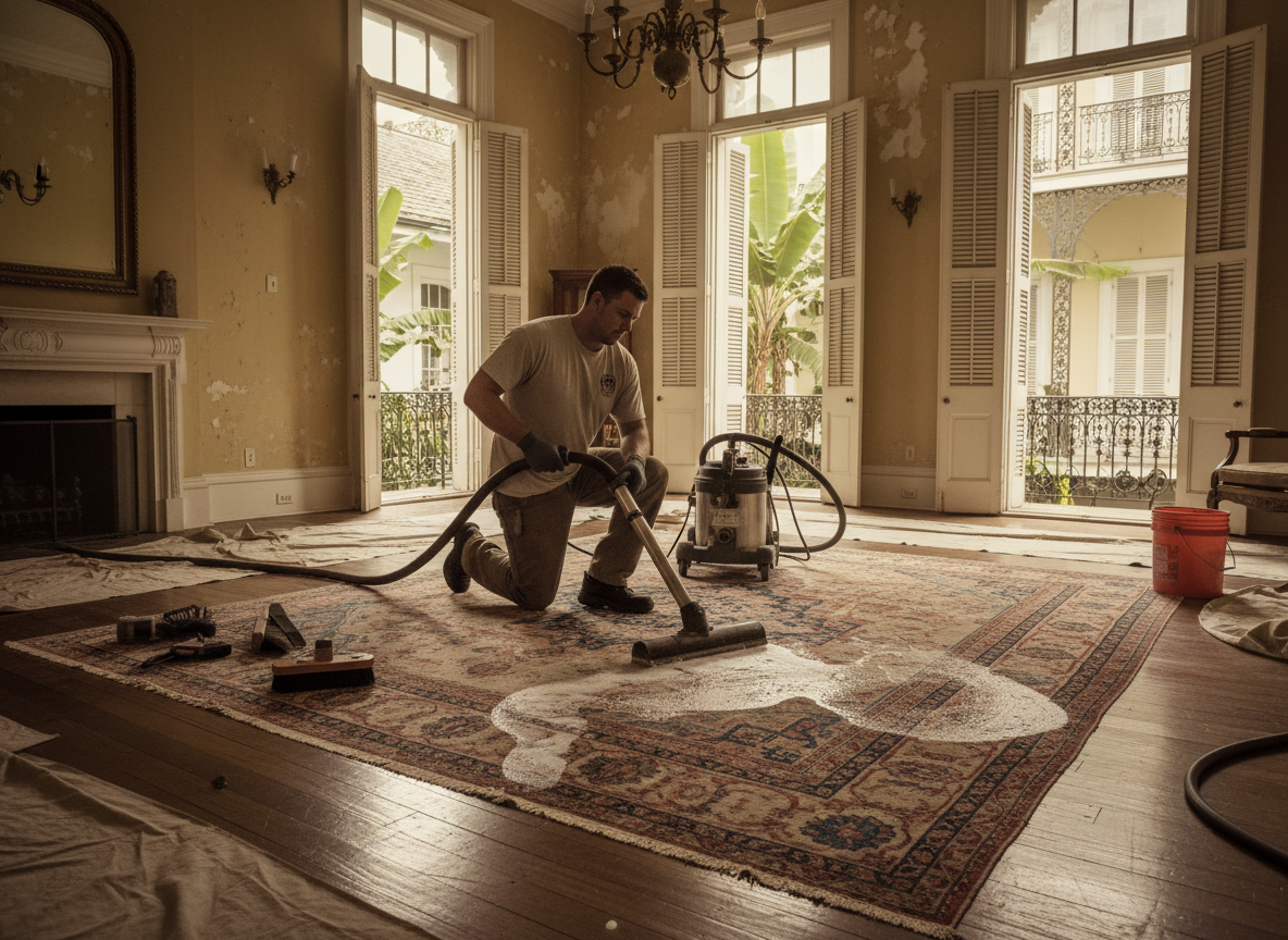 Carpet and Flooring Restoration in New Orleans